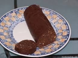 Morcilla de chocolate