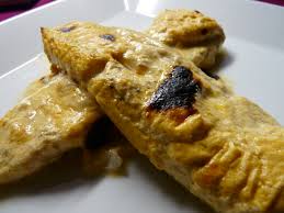 Bonito al vapor con salsa de mostaza