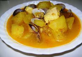 Patatas con pescado