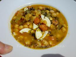 Potaje de garbanzos