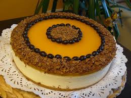 Mousse de melocotón, piña o plátano