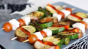 Brocheta de verduras
