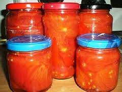Conserva de tomate al natural