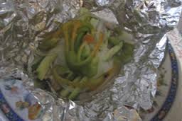 Verduras empapeladas