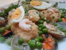 Cazuela de merluza a la marinera