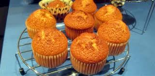 Magdalenas de naranja