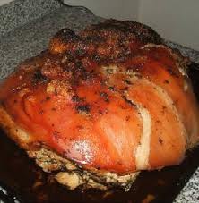 Pierna de puerco  al horno