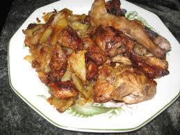 Conejo al ajo cabañil