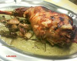 Cordero a las hierbas