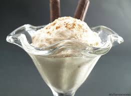 Helado de leche merengada