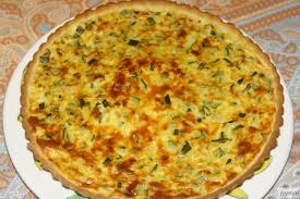 Quiché de puerros
