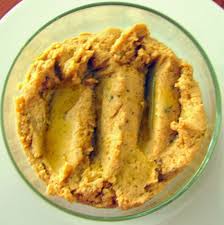 ensalada garbanzos-hummus-con tahini