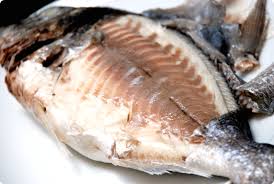 Lubina a la sal