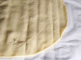 Masa quebrada al azafrán