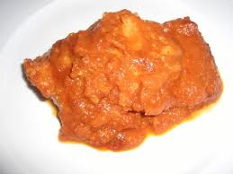 Salsa roja de bananas