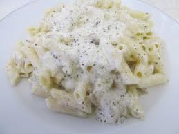 macarrones con yogur