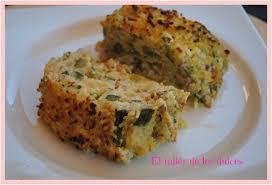 pastel dulce de calabacín