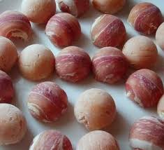 Bombones de jamón a las finas hierbas