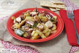 Pulpo con fritada