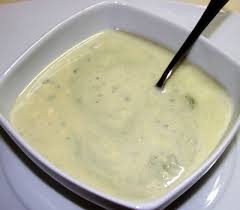 Salsa de nata y roquefort