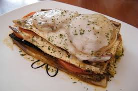 Milhojas de verduras