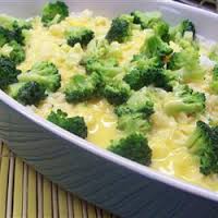 Arroz con brécol y queso