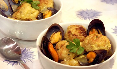 Recetas con mariscos: Sopa frí­a de ostras