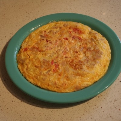 Tortilla de atún escabechado