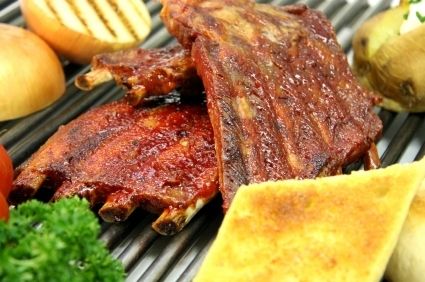 Costillas a la barbacoa