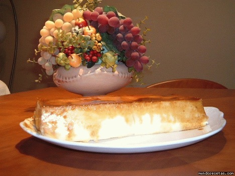 Flan de queso