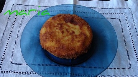 Huevos fritos encapotados