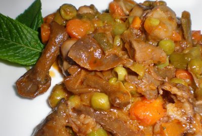 Menestra de patata y manzana