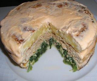 Pastel de tortillas variadas