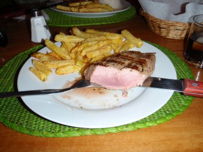 Ternera blanca rellena