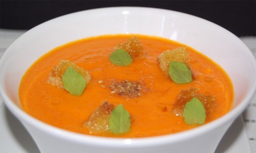 Gazpacho de zanahoria