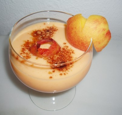 Batido de melocotón