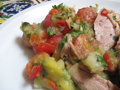 Bocadillo de melva aliñada