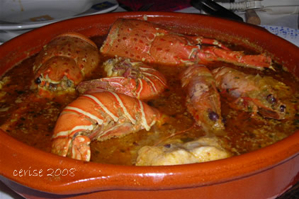 Caldereta de langosta