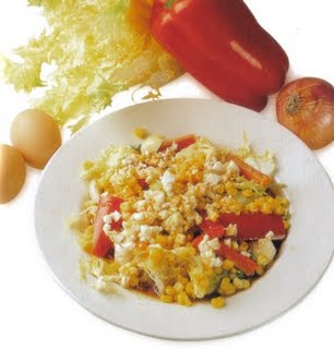 Ensalada oriental con gambas