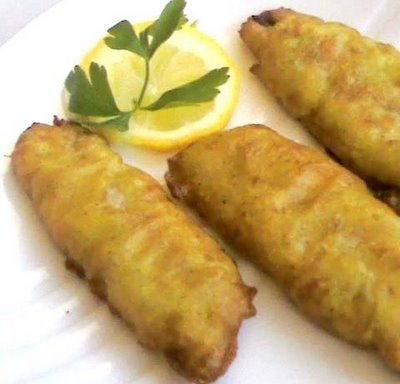 Filetes de sardinas rebozadas