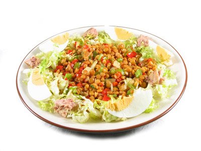 Lentejas a la vinagreta