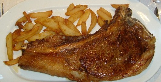 Chuletón a la parilla