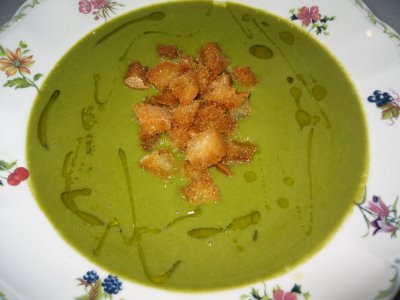 Crema de verduras