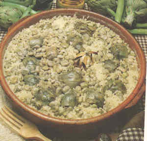 Arroz con habas