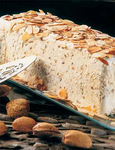 Helado con crocanti (Thermomix)