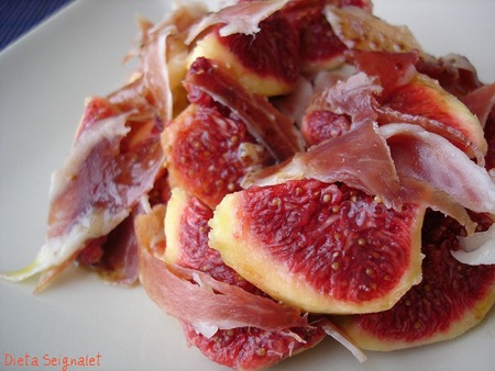 Higos con jamón