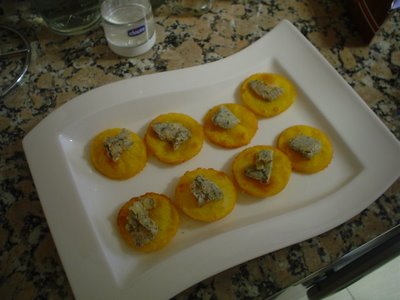 Manzana con cabrales