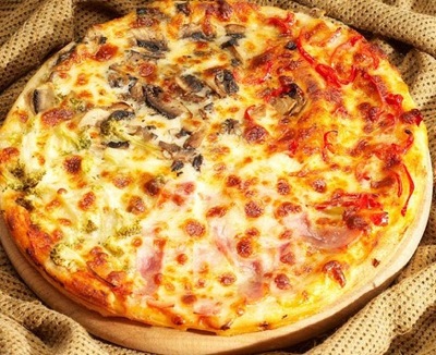 Pizza cuatro estaciones