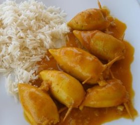 Calamares rellenos
