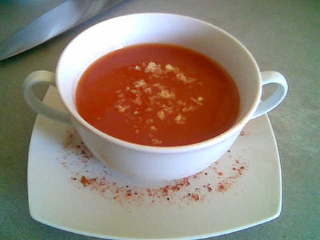 Crema de tomates